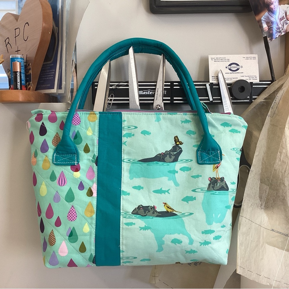 Hippo Tote.  New